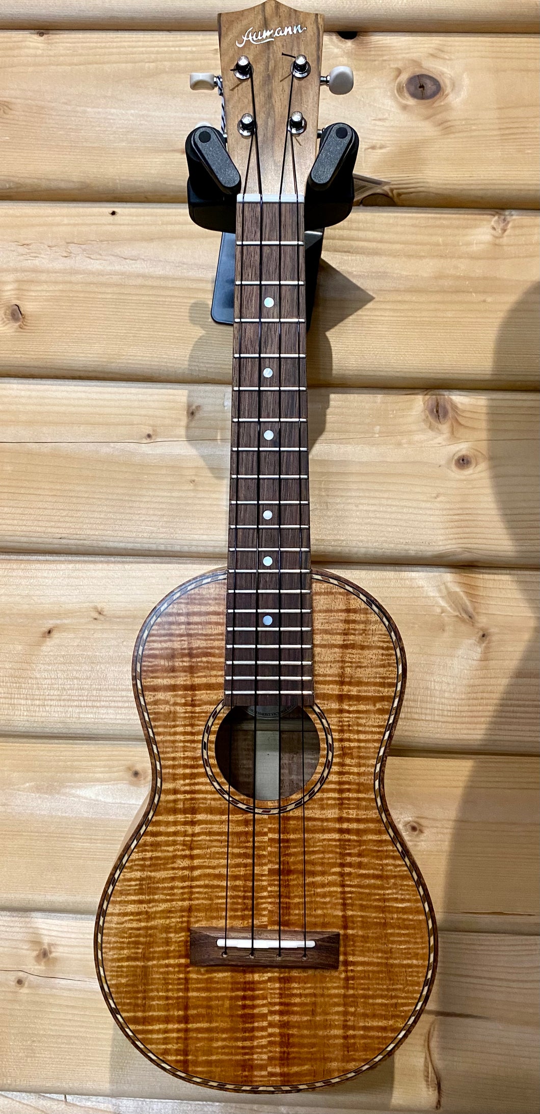 David Aumann Concert Ukulele All Figured Blackwood