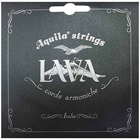 AQUILA LAVA BARITONE UKE SET LOW D WOUND