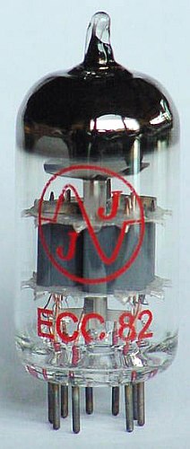 JJ Electronic ECC82/12AU7 Preamplifying Tube