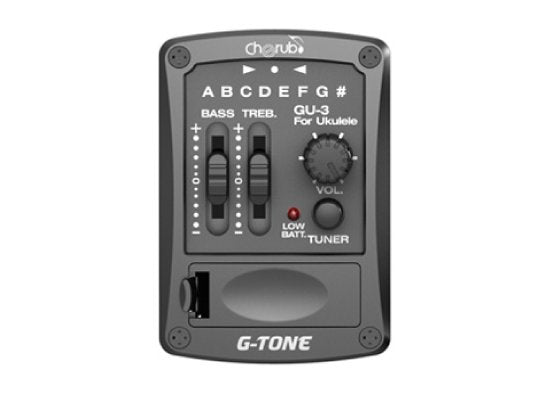 G-TONE UKULELE PREAMP 2 BAND EQ W/PICKUP