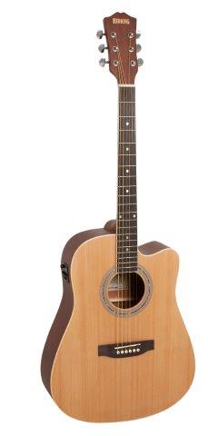 REDDING DREADNOUGHT STEEL STR A/E NATURAL SATIN