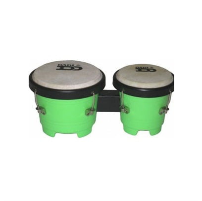 MINI BONGOS TUNABLE 4 1/2 & 5 INCH SHELLS GREEN