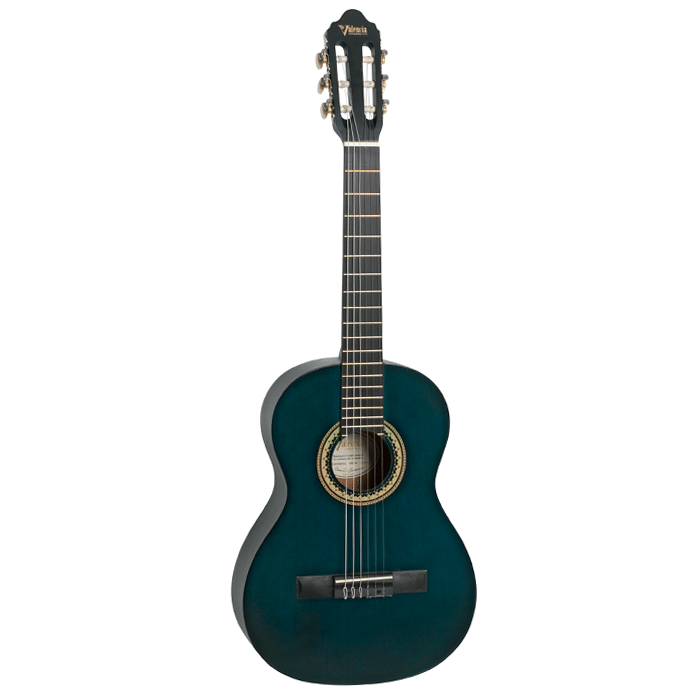 VALENCIA 200 SERIES 3/4 GUITAR BLUE